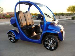 DODGE VIPER BLUE CUSTOM GEM CAR 72v NEV GOLF CART, EVERYTHING IS NEW 