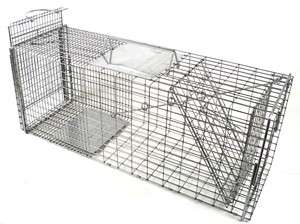Tomahawk live trap 608FN   Fixed Nation Cat Trap  