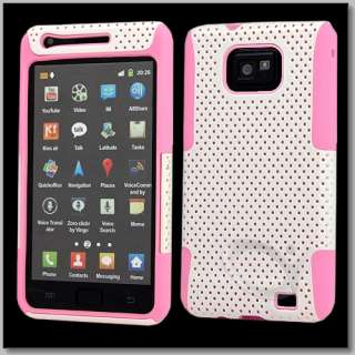 Combo Case Cover for Samsung Galaxy S2 i9100 Mesh silicone,Screen 
