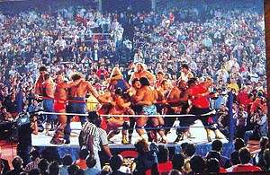 WWF WrestleMania 2 20 Man Battle Royal (April 7, 1986)  
