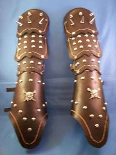 Medieval Leather& Spike Gauntlet / Gauntlets SCA LARP  