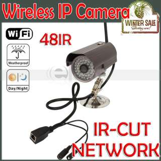 WIFI Wireless IR CUT Surveillance NETWORK IP Camera Waterproof WebCam 