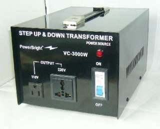 This voltage converter can be used in 110 volt countries and 220 volt 