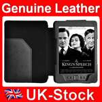   Genuine Leather Case Cover with Light for  Kindle 4 4th Wifi