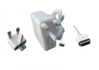 Genuine Apple Magsafe 60w AC Adapter UK plug +P/Cable  