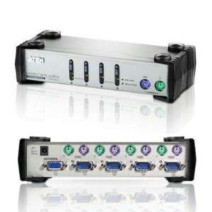  Selected 4 Port Mini Desktop KVM By Aten Corp Electronics