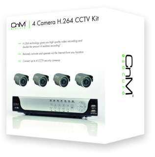 channel h 264 with 4x sony ccd bullit cameras