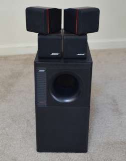 Bose Acoustimass 5 Series II Redline Cube Speaker System  
