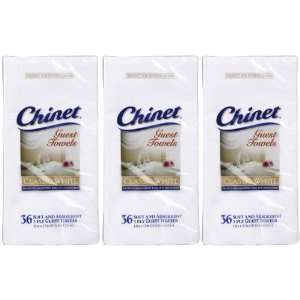  Chinet Guest Towels, 3 Ply, 36 ct 3 pack