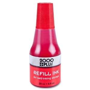  COSCO Self inking Stamp Refill Liquid Ink,Red Ink Office 