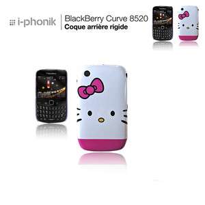 Coque arrière pour BlackBerry Curve 8520   Motif Hello Kitty   Rose 