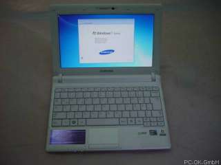 Samsung NC10 Emi Plus weiß mini Notebook Laptop Windows 7 