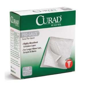  CURAD CUR20433 Gauze Pad,3 In x 3 In, PK 10 Health 