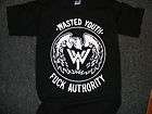 wasted youth t shirt xxl new punk old school circle jer