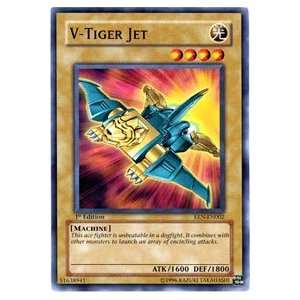  YuGiOh Elemental Energy V Tiger Jet EEN EN002 Common [Toy 