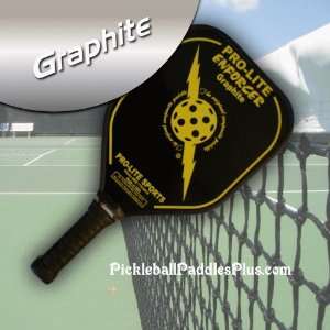  Pickleball Paddle Enforcer Graphite Yellow on Black 