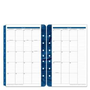  FranklinCovey Classic Monticello Two Page Monthly Calendar 