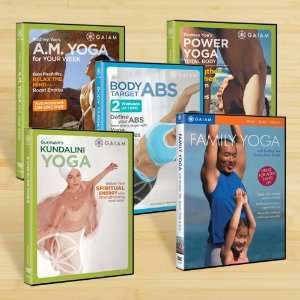 Gaiam Yoga DVD Kit 