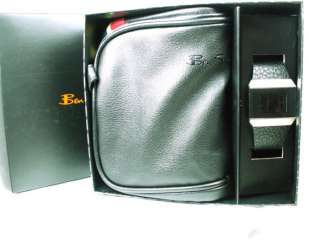 Ben Sherman R606 Black Digital Face / Wash Bag Set  