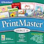 NEW Print Master Select 15 CD Rom Creat Fun Projects  