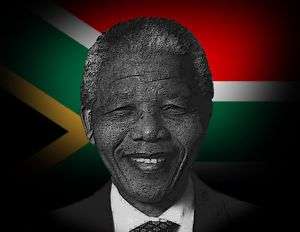 NELSON MANDELA   SOUTH AFRICA FLAG  Mouse Mat  New  