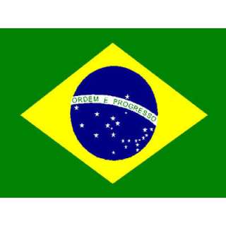 Brazil National Flag Brazilian 5x3 Free Postage  