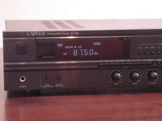 Carver CT 23 Preamplifier/Tuner.  