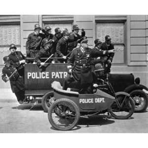  Keystone Cops by Unknown 14x11