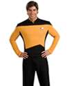 Star Trek Tng Adult Black & Gold Couples Costume  Womens Couples 