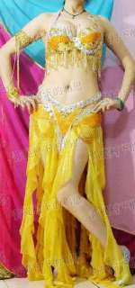 professional belly dance costumes red  