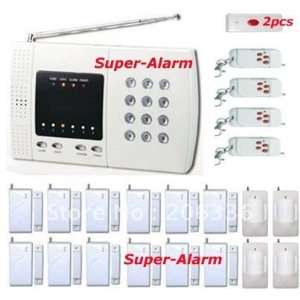    8 zones auto dial wireless home alarm system