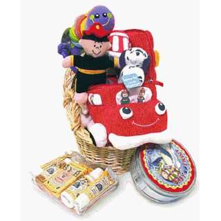  Fire Engine Baby Gift Basket Baby