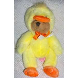   Plush Webster Plush Teddy Bear in Duck Costume Doll Toy Toys & Games