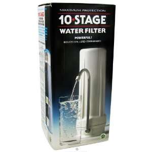   Wave Enviro Products   Premium 10 Stage Countertop Water Filter System