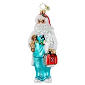    Christopher Radko Paging Dr. Claus Ornament