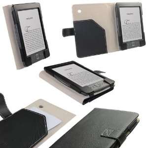  Genuine Leather Case Cover with Metal Insert for New  Kindle 