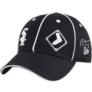  New Era Chicago White Sox Black Evolution Hat Sports 
