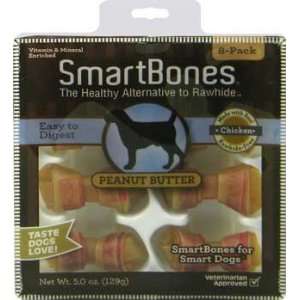  Smartbones Mini Peanut Butter Chews 8 Pack