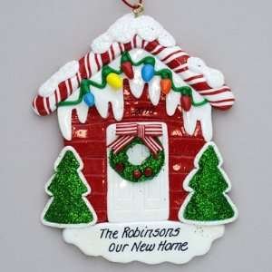  Personalized New Home Christmas Ornament