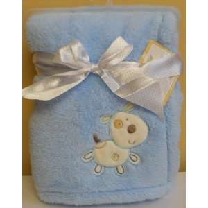  Cutie Pie Baby Soft/plush Baby Blanket   Blue Baby