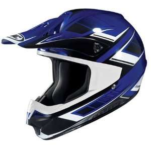  HJC CS MX Phase Full Face Helmet Large  Blue Automotive
