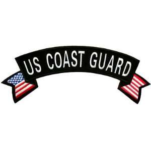 US Coast Guard Rocker with flags patch