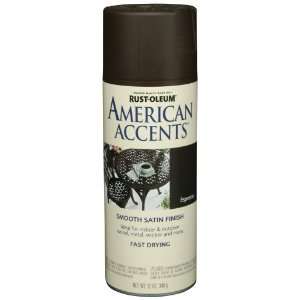  Rust Oleum 215150 American Accents Spray, Satin Espresso 