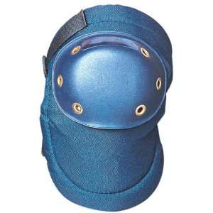    Hard plastic cap knee pad w/ buckle closures, Blue 