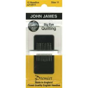    John James Big Eye Quilting Hand Needles Arts, Crafts & Sewing