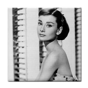 Audrey Hepburn Ceramic Tile Coaster Great Gift Idea 
