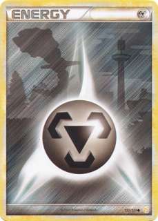 card metal energy number 122 123 type basic energy set heartgold 