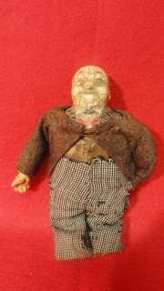 1800S RARE ANTIQUE PRIMITIVE MAN DOLL COLLECTIBLE EXTREMELY OLD ATTIC 
