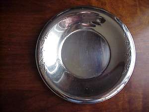 Excellent 1847 Rogers Bros IS 8 Plate Springtime Pattern Silverplate 