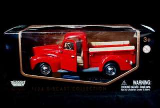 1940 Ford Pickup MOTOR MAX 124 Diecast Red  